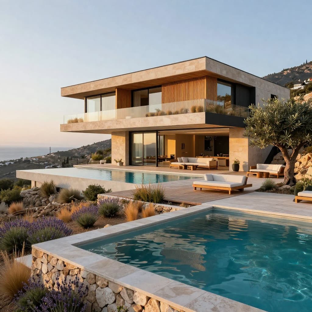 Sea House · Costa Brava — render de VAC